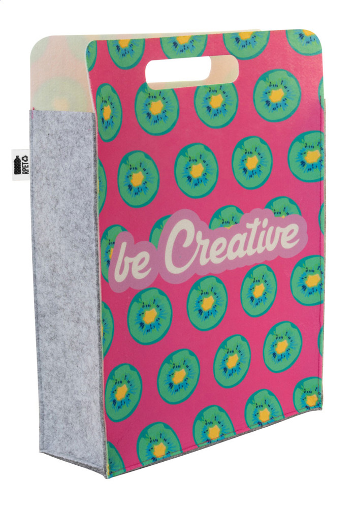 CreaFelt Shop D - custom made RPET boodschappentas