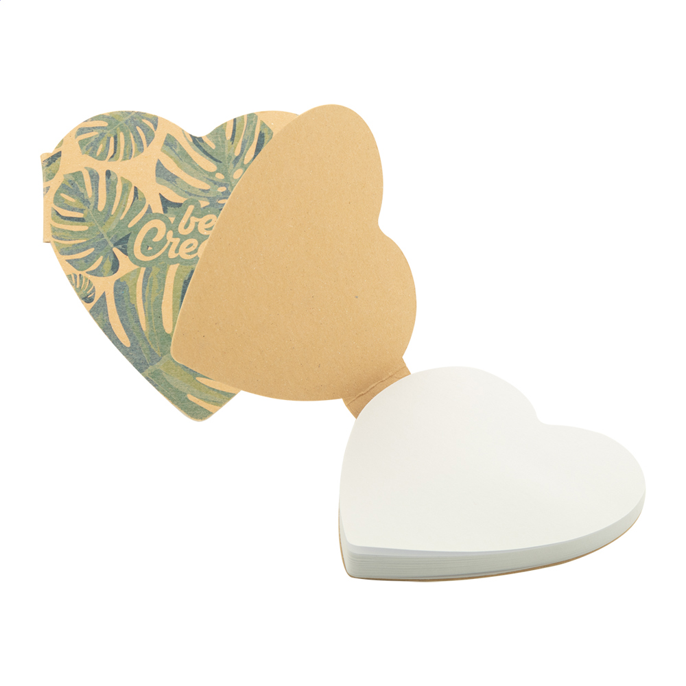 CreaStick Heart Eco - custom made zelfklevende blaadjes