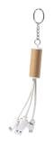 Paplen - sleutelhanger met USB-oplaadkabel - 