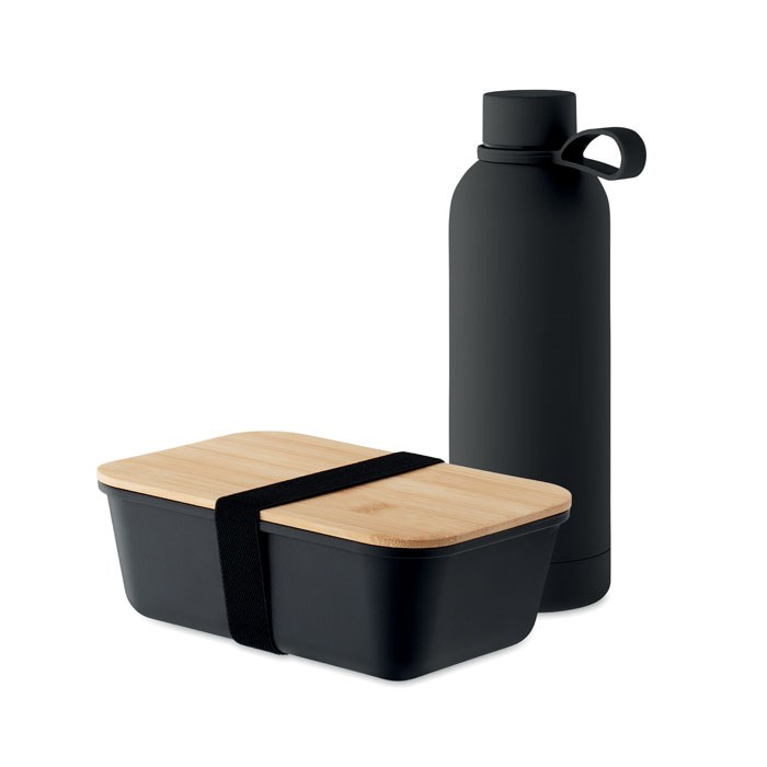 EMERALD SET - Cadeauset lunchbox en fles