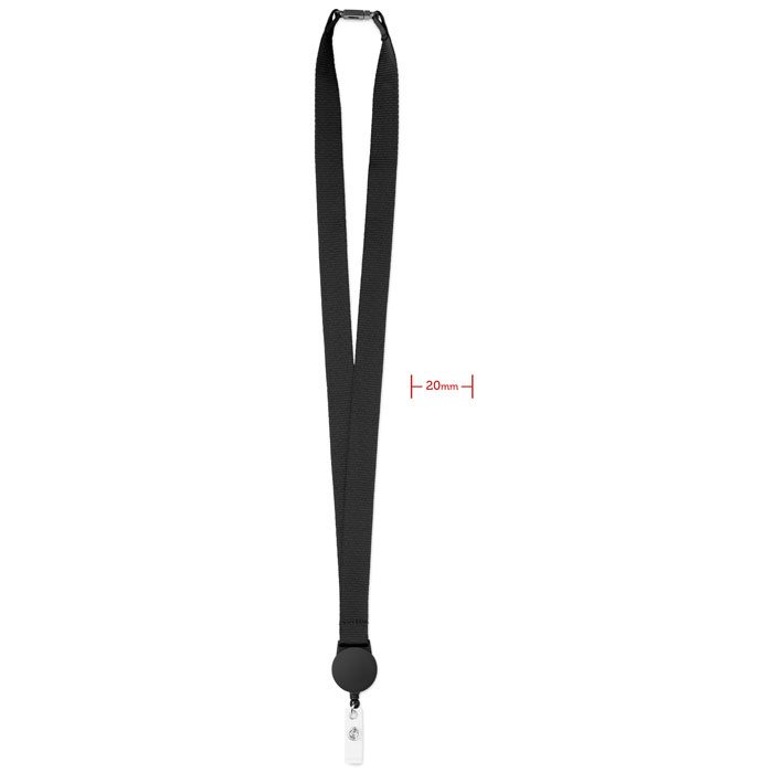 ZIP LANYARD - Lanyard met badgehouder