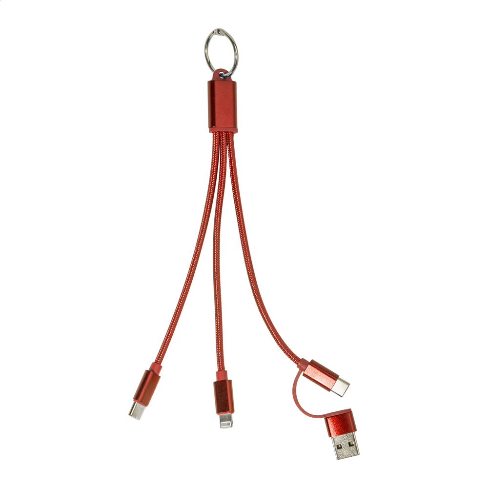 Rafob - Sleutelhanger USB oplader kabel