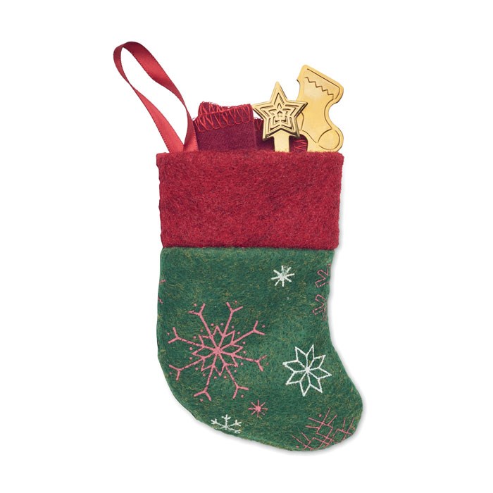 HOLLYWARE - Kerst bestekset voor dessert