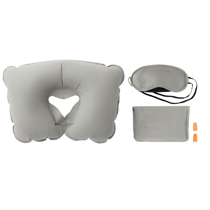 TRAVELPLUS - Reisset met kussen en masker