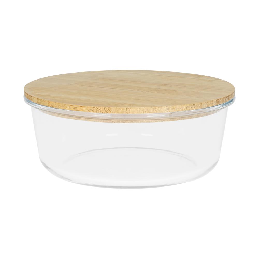 Glazen doos Balance, rond 19x7,5 cm