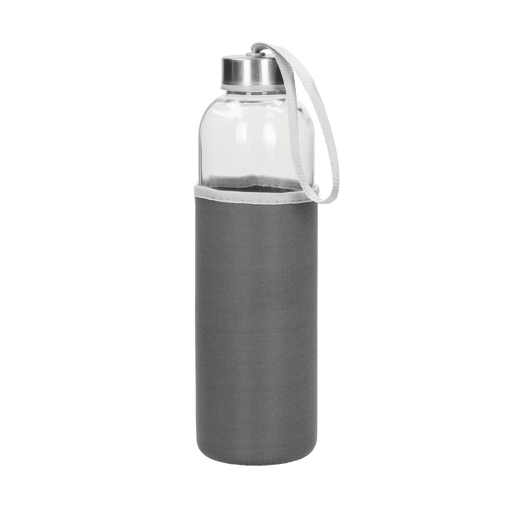 Glazen fles met hoes "Pure", 0,7l