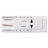 Autosleutelhanger "Bandenprofieldieptemeter" - 