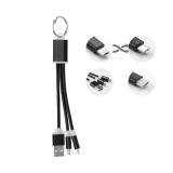 RIZO - Sleutelhanger met oplaadkabel - 