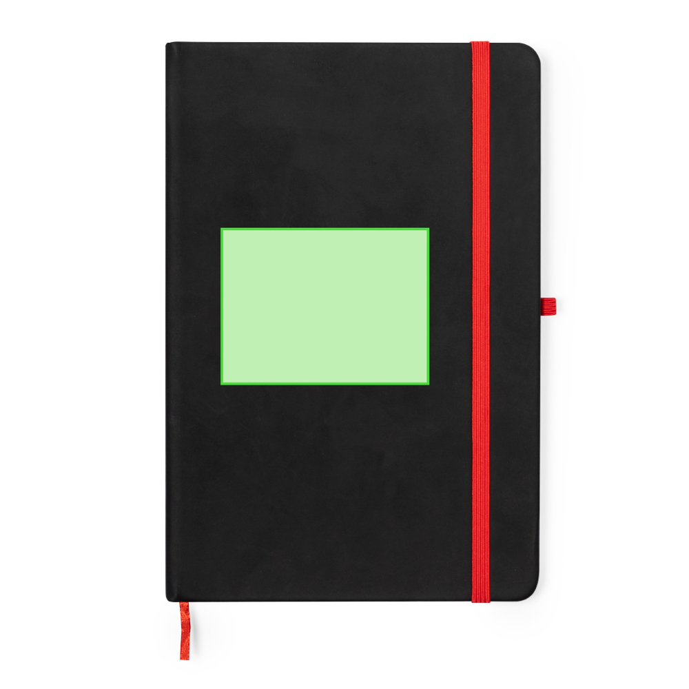 On cover lower area