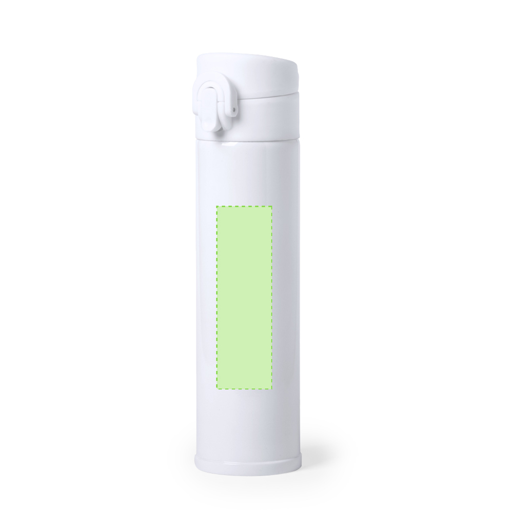 Centered side of the bottle
