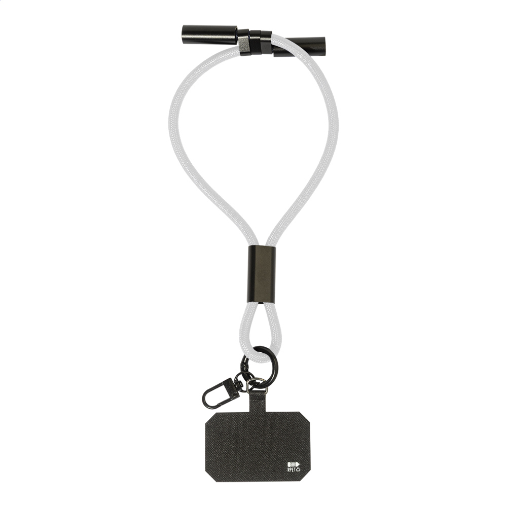 CuffCharge - 60W RPET mobiele polsband kabel